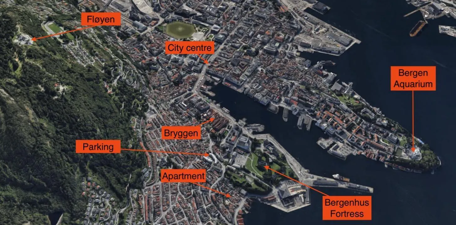 Daire 5Min To Bryggen - Renovated - Budget Friendly Bergen Norveç